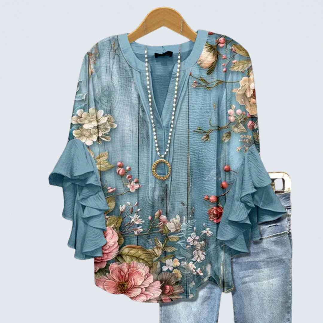 Maison™ | Vintage Floral Blouse