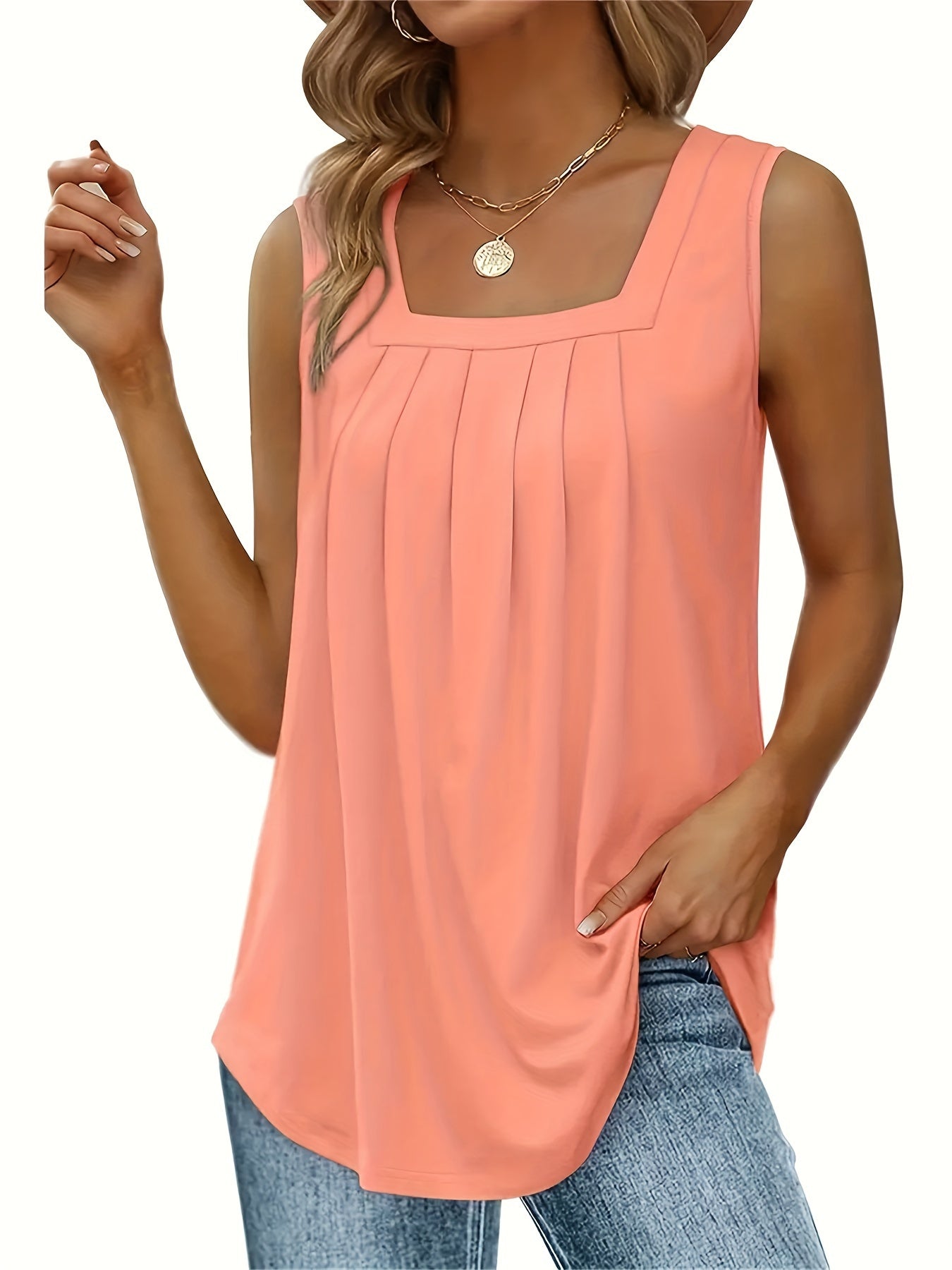 Maison™ | Sleeveless Neck Tank