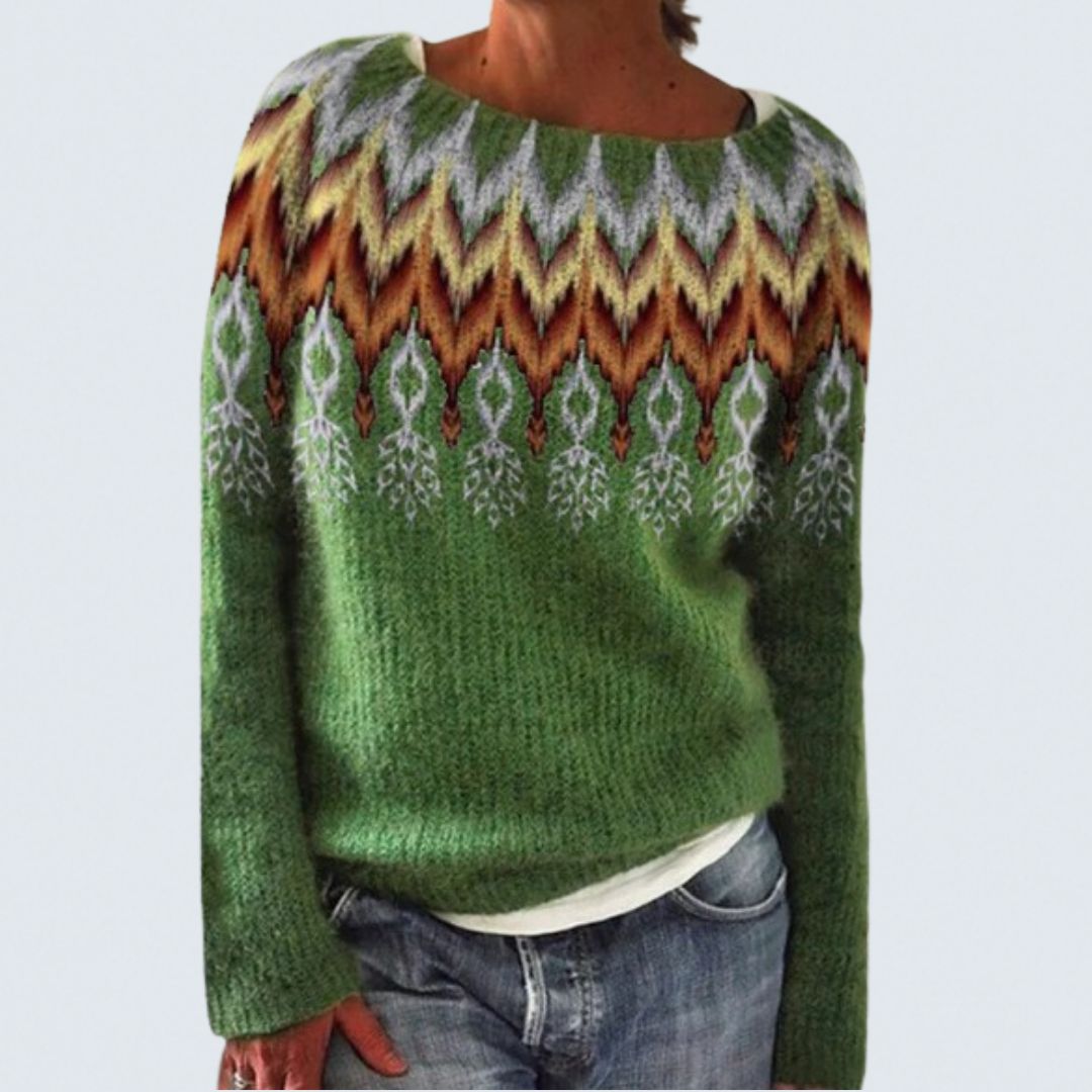 Silvia | Retro-Sweater