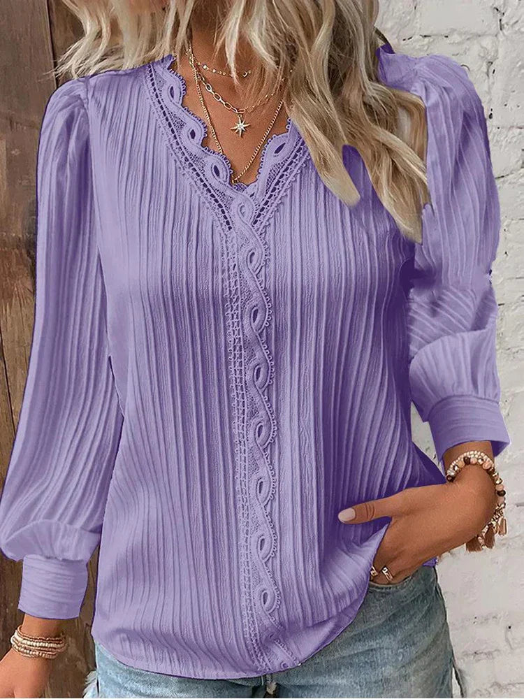 Maison™ | Long Sleeve Casual Blouse
