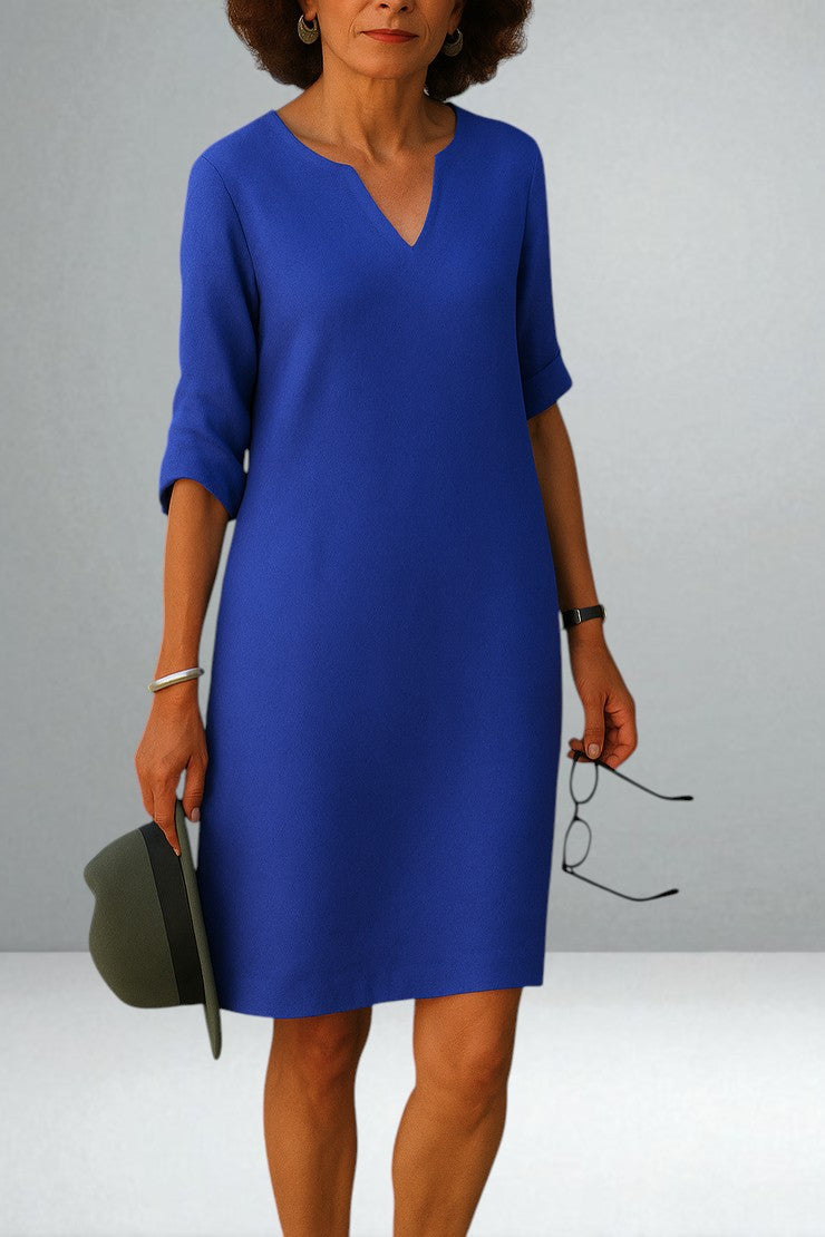 The Ria V-Neck Elegance Dress