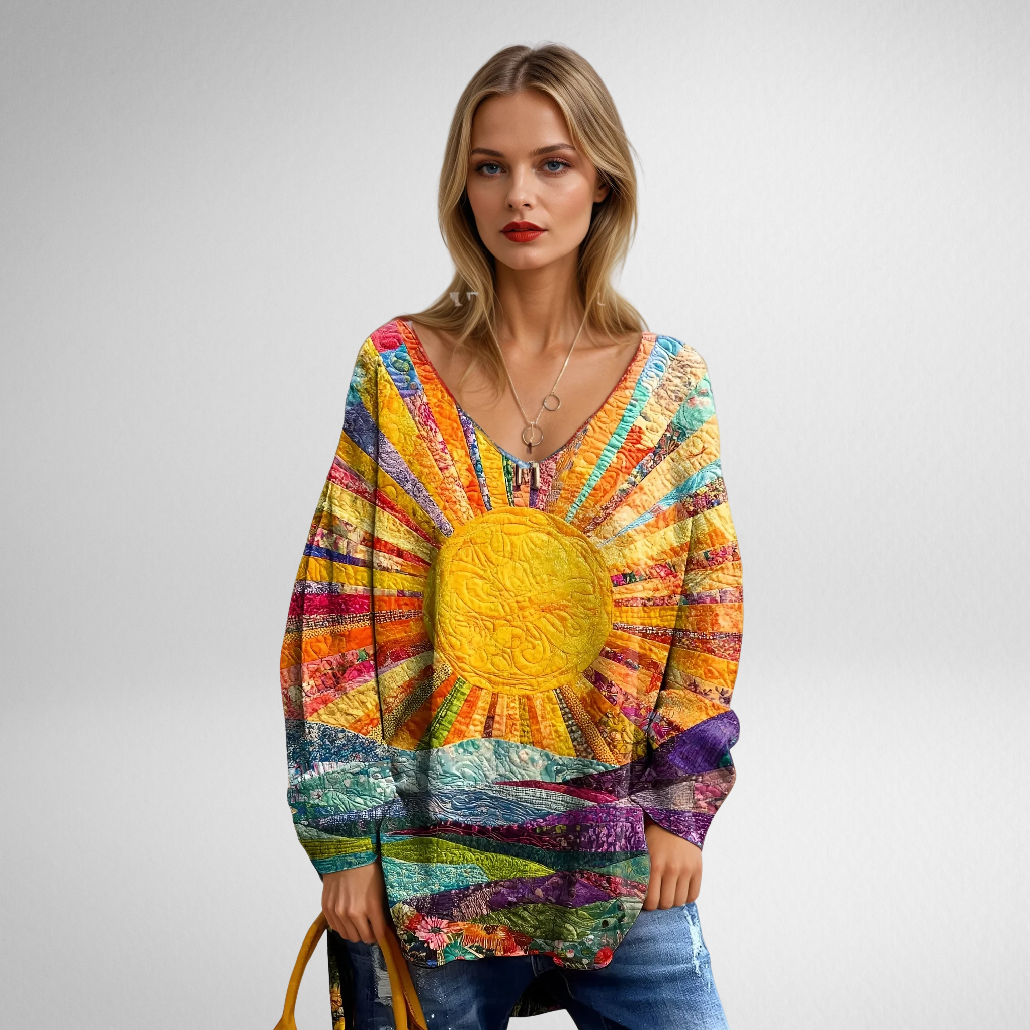 Maison™ | Elegant Colorful Blouse