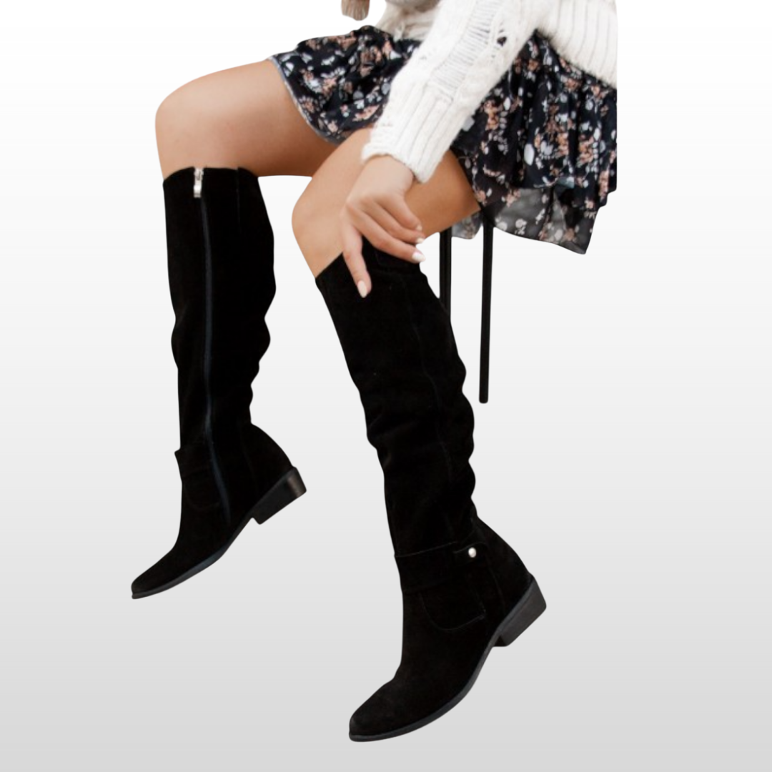 Maren Retro-Inspired Orthopedic High Boots