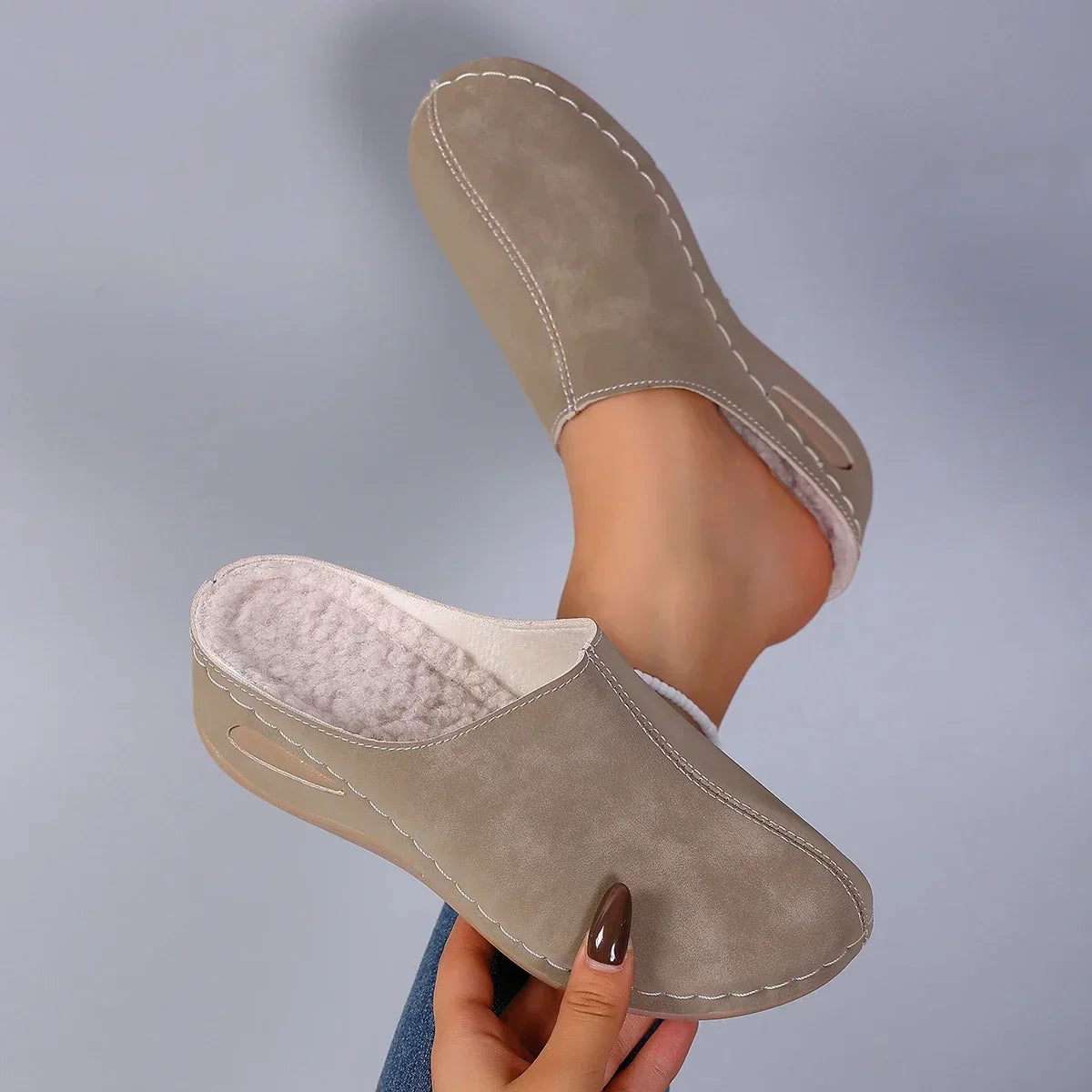 Comfortable Orthopaedic Slippers with Timeless Design for Everyday Use