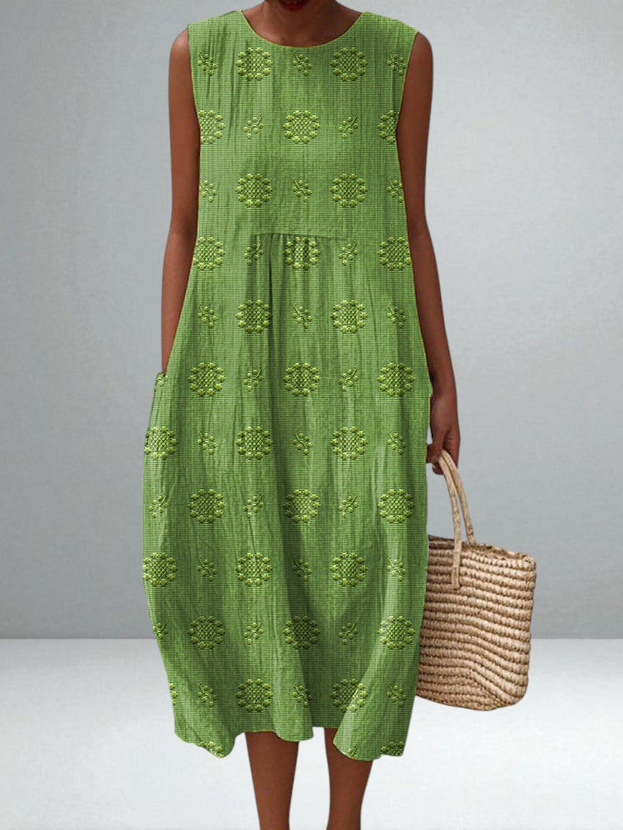 The Katerina Cotton Pocket Dress