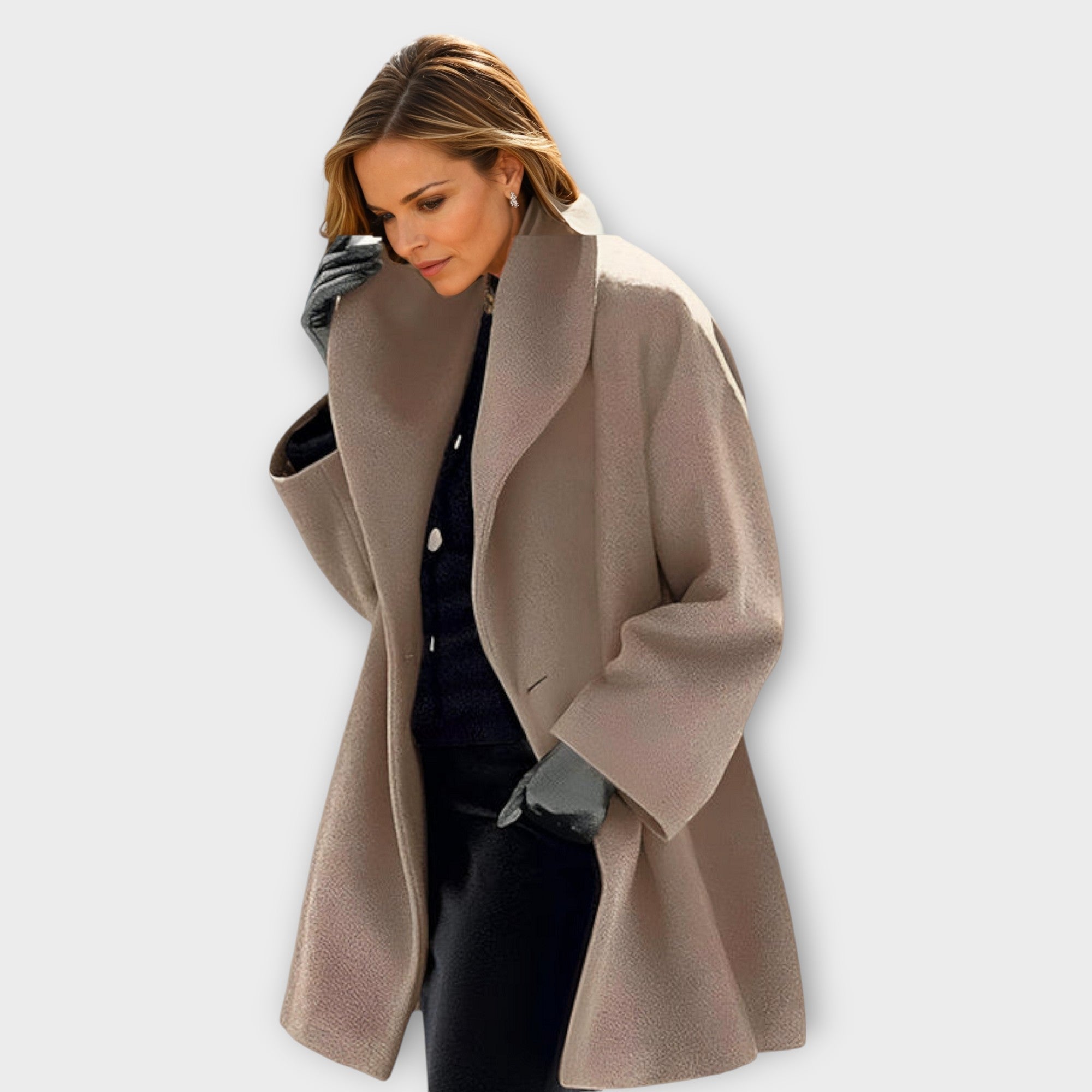 Maren Toronto™ | Genevieve - Wool Blend Elegance Coat