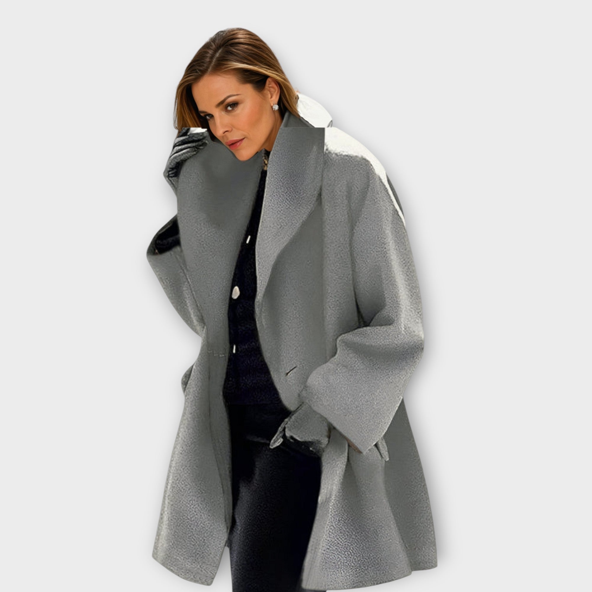 Maren Toronto™ | Genevieve - Wool Blend Elegance Coat