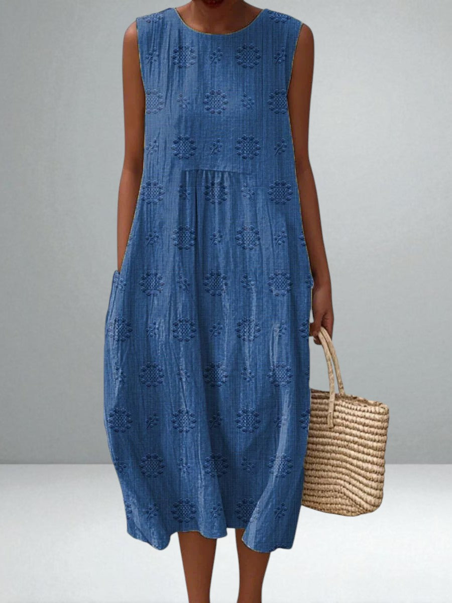 The Katerina Cotton Pocket Dress