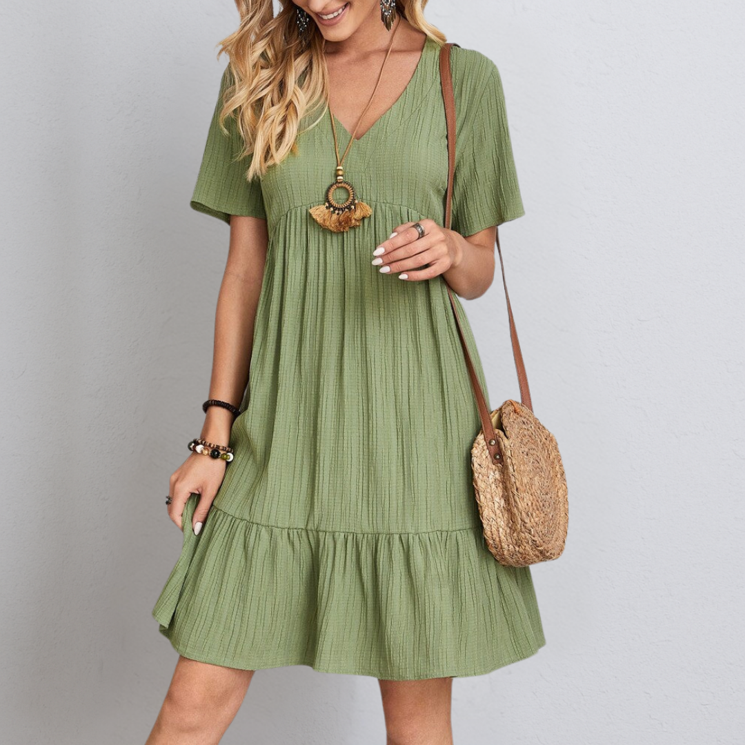 Aisha | Elegant Belly Cover Dress