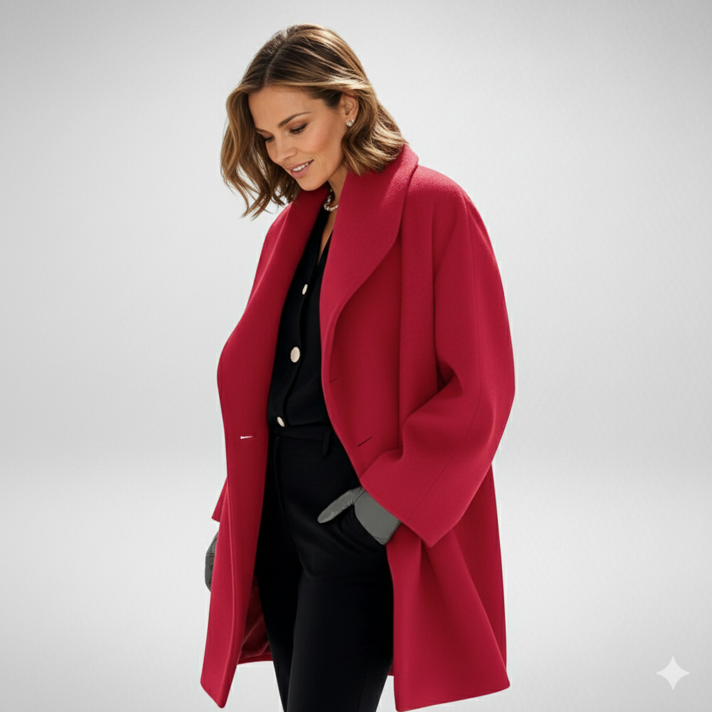 Maren Toronto™ | Genevieve - Wool Blend Elegance Coat