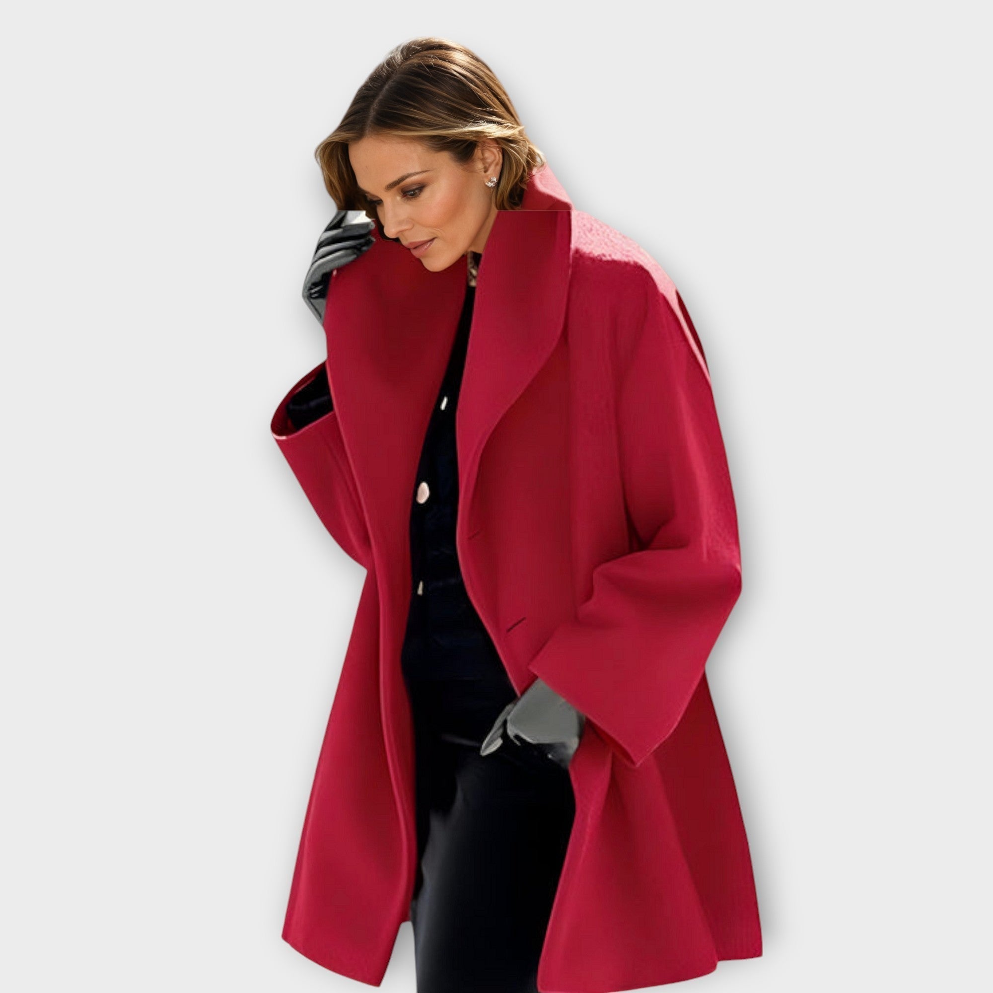 Maren Toronto™ | Genevieve - Wool Blend Elegance Coat